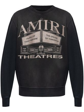 Amiri Felpa Theaters Vintage - Nero