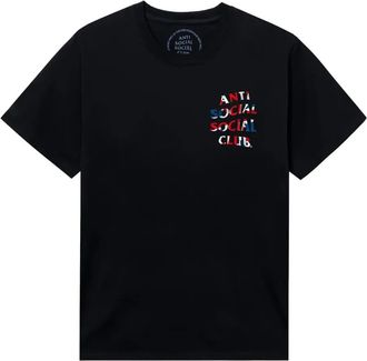 ANTI SOCIAL SOCIAL CLUB T-shirt met ronde hals - Zwart