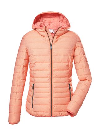G.I.G.A. DX by killtec Steppjacke GS 28 WMN QLTD JCKT, Damen, Gr. 46, orange (pfirsich), Oberstoff: 100% Polyester, Futter: 100% Polyamid, Wattierung: 100% Polyester, G.I.G.