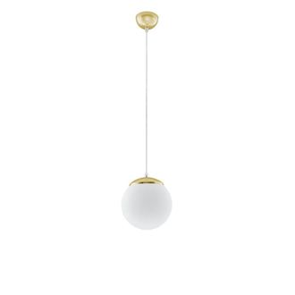 Sollux Lighting L&aacute;mpara de techo blanco, cromo acero, vidrio alt. 110 cm