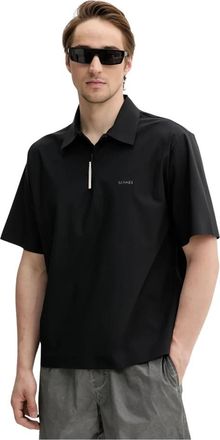 Sunnei Tech Korte Mouw Polo - Heren - Polos - Zwart - S - Tops