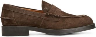 Tod's Flat Shoes - male - Tods - Loafers - Brown - 8 1/2 UK - Shoes