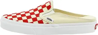 Vans Classic Slip-On Mule Checkerboard Red White VN0004KTTLF