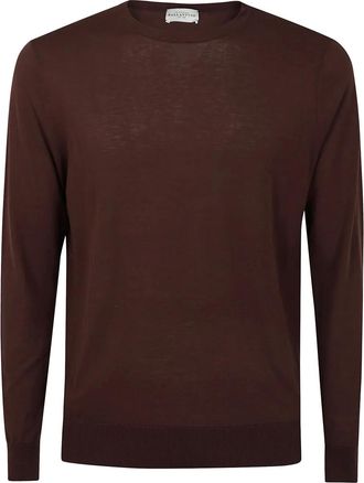 Ballantyne Maglione in maglia fine - Marrone
