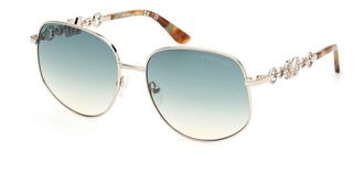 Guess GM00003 32P Womens Sunglasses Gold Size 59