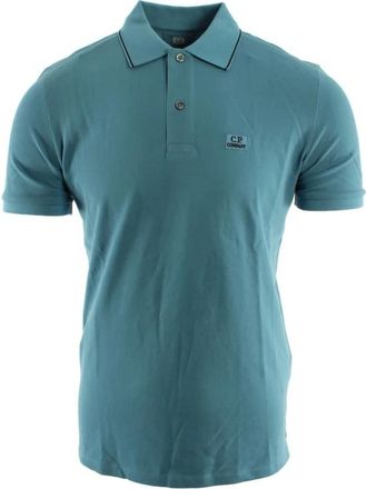 C.P. Company Polo - Heren - Polos - Blauw - S - Katoen - Tops