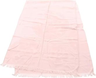 Hermès Sciarpa Libris con frange anni 2010 - Rosa