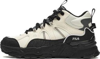 Fila (WMNS) FILA Trek 1S High-Top Sneakers White Black F12W342129FBW