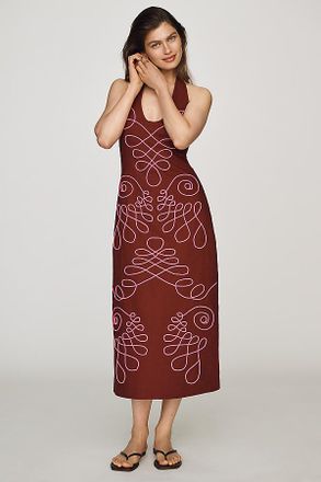 The Wolf Gang Lera 100% Linen Maxi Dress