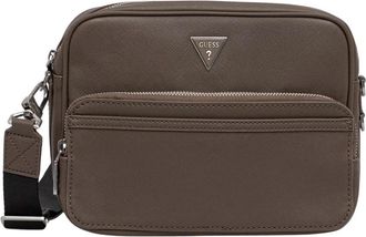 Guess Milano Heuptas - Heren - Schoudertassen - Bruin - ONE Size - Polyester - Tassen