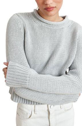 La Ligne Solid Mini Marina Sweater in Grey at Nordstrom, Size X-Small