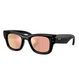Ray-Ban Wayfarer Puffer - unisex - Zonnebrillen - Zwart - 50 MM - Accessoires