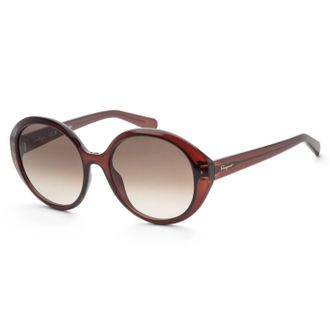 Ferragamo Ferragamo Womens 57mm Brown Sunglasses SF1067S-210
