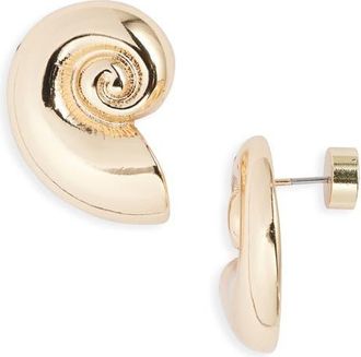 Nordstrom Nautilus Earrings in Gold at Nordstrom