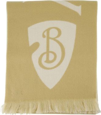 Burberry Logo Wollen Sjaal - unisex - Wintersjaals - Veelkleurig - ONE Size - Wol - Accessoires
