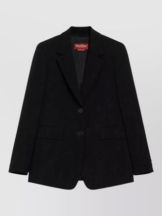 Max Mara linz tailored jacket long sleeves lapels