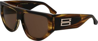 Victoria Beckham Brown Acetate Womens Sunglasses