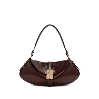 Ganni B-Kat Deep-shine Shoulder Bag