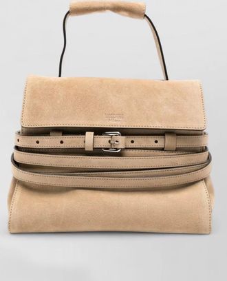 Moschino leather clutch bag