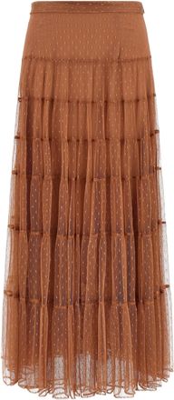 Twin-Set Tule Plumetis rok