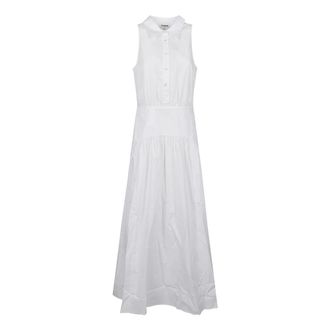 Staud Maxi Dresses, female, White, Size: 4XS Romy Dress