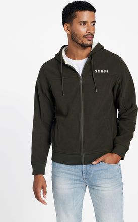 Guess Charley Full-Zip Fleece Hoodie
