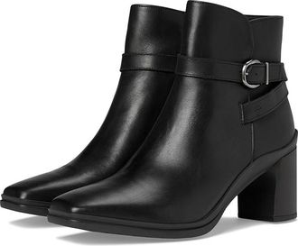 Naturalizer Aimee Weatherproof Bootie Womens Shoes Black Waterproof Leather : 9.5 M (B), Leather/Rubber/Textile