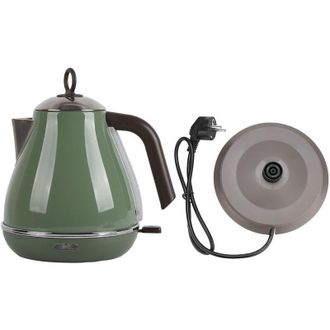 OEM Hervidor El&eacute;ctrico De Acero Inoxidable De 1700 Ml, Para Hervir T&eacute; Y Agua, Estilo Retro, Enchufe Europeo, 220v-240v -crezuo