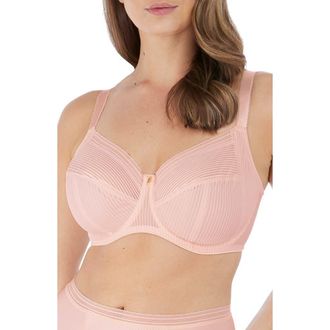 Fantasie Fusion Underwire Side Support Bra in Blush at Nordstrom, Size 38Gg