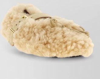 Marni shearling ballet flats