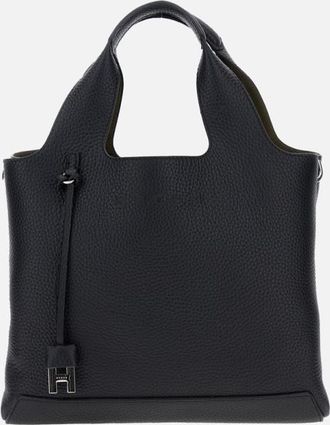 Hogan Black Leather Tote