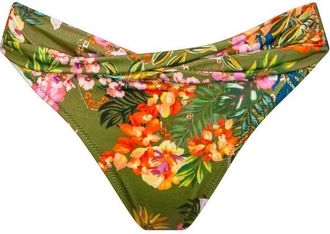 Watercult Sunset Florals Bikini Bottoms 640 Bikini-Bottom f&uuml;r Damen | oliv