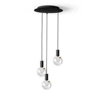 Daylight Italia L&aacute;mpara colgante con tres bombillas innovadoras