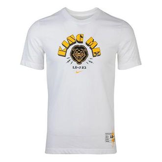 Nike logo Printing Casual Sports Round Neck Short Sleeve White CD1123-100