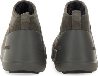 Moon Boot Cow Suede Boot - Charcoal