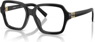 Miu Miu Vierkant Optisch Montuur - Dames - Brillen - Zwart - 52 MM - Accessoires