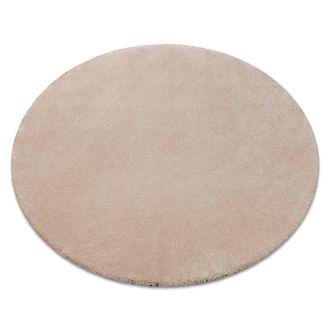 RugsX RugsX Round Star Rug in Beige | Size: 150 cm diameter