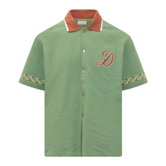 Dr&ocirc;le de Monsieur Polo Shirts, male, Green, Size: XS Chemise Drole Sport