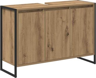 vidaXL Bathroom Cabinet Artisian Oak 90 x 30 x 60 cm Engineered Wood vidaXL