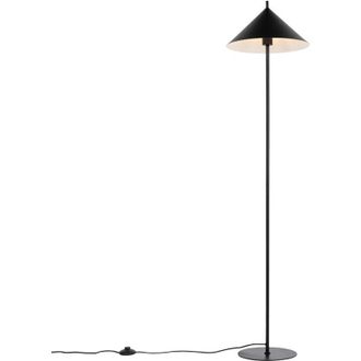 QAZQA Design Floor Lamp Black Triangle - Triangolo