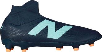 New Balance Tekela voetbalschoenen voor heren zonder veters, geschikt voor harde ondergrond (Marine)