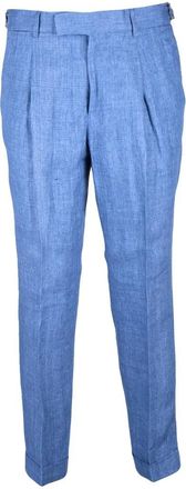 Paoloni Classic Trousers - Blue