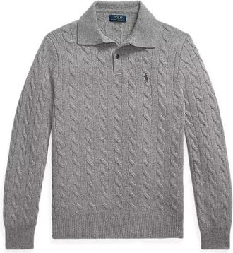 Polo Ralph Lauren Hombre, Jerseys, Gris, Talla: M