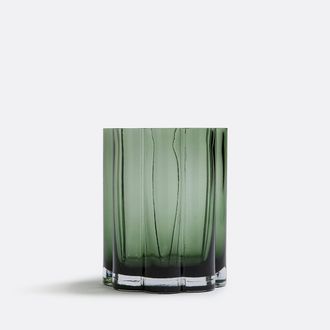 La Redoute Interieurs Amberkleurige glazen vaas H20 cm Helia