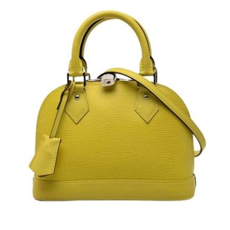Louis Vuitton Pre-owned Handbags, female, Yellow, Size: ONE SIZE Pre-owned Alma BB