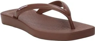 Ipanema Pluma Flip Flop in Bw898-Bronze/brown/lilac at Nordstrom, Size 10
