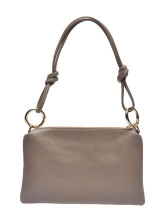 Anna Luchini Beige Rundleer Tas