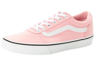 Vans Sneaker VANS Ward, Damen, Gr. 38, rosa (canvas coral blush), Synthetik, Textil, Schuhe Sneaker