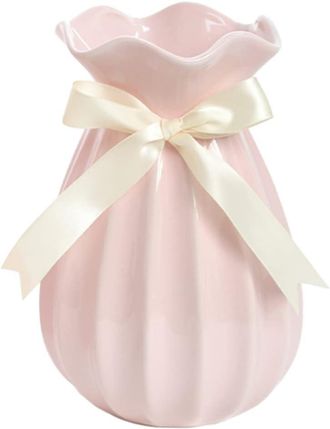 OEM Jarrones De Cer&aacute;mica Para Interiores Modernos Minimalistas, Jarr&oacute;n Decorativo Para Flores Para Bodas, Mesa De Comedor, Oficina, Dormitorio - Rosa, Peq