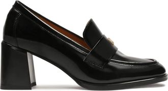 Kazar Lords pumps met een brede hak - Dames - Pumps - Zwart - 40 EU - Leer - Schoenen